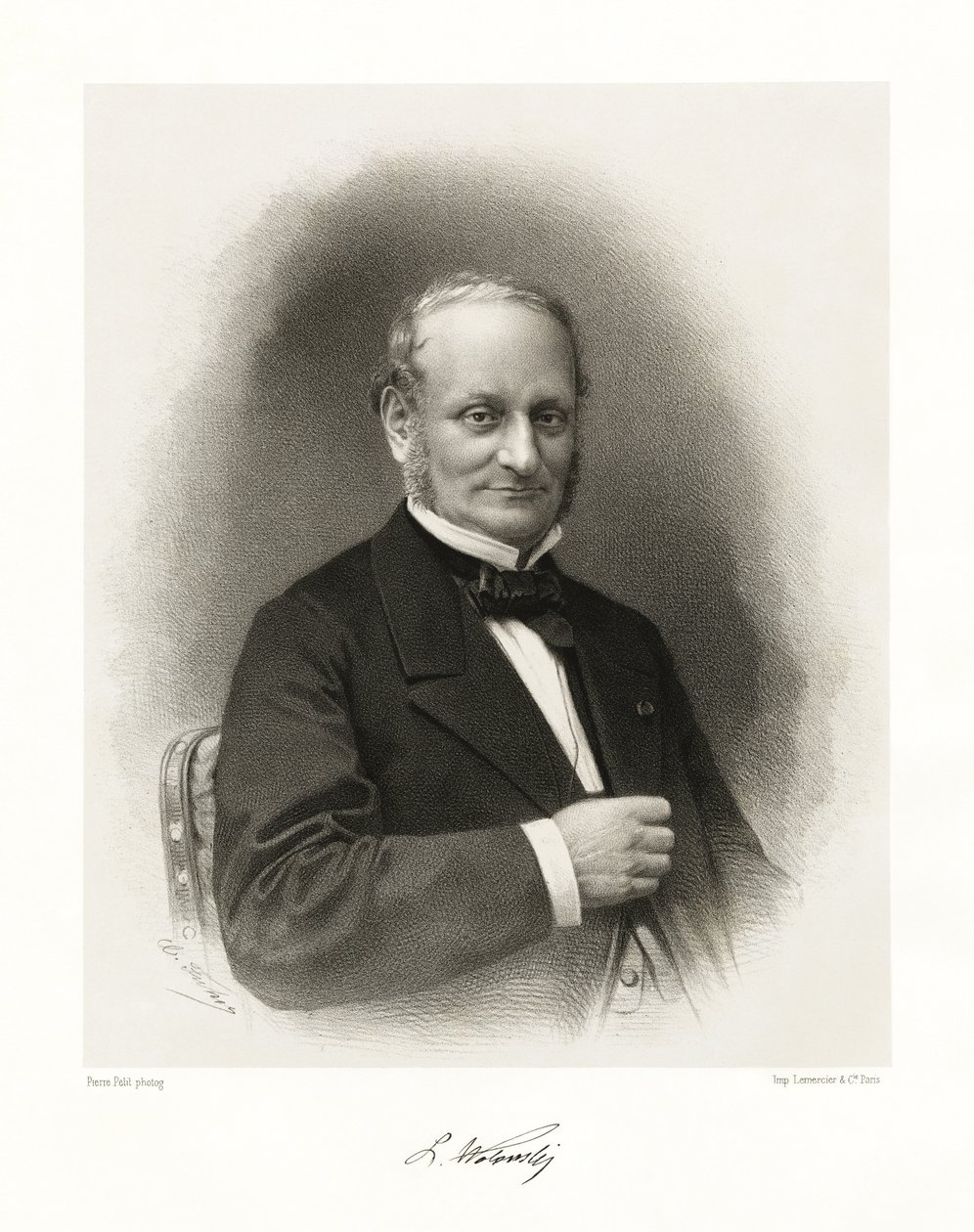 Louis François Michel Raymond Wolowski, 1865-66 de Pierre Petit