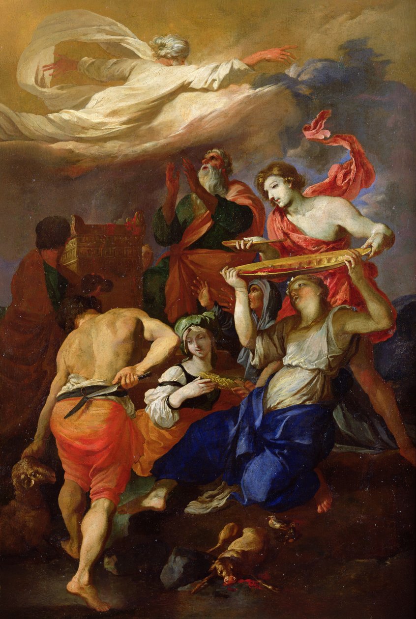 O sacrifício de Noé de Pierre Puget