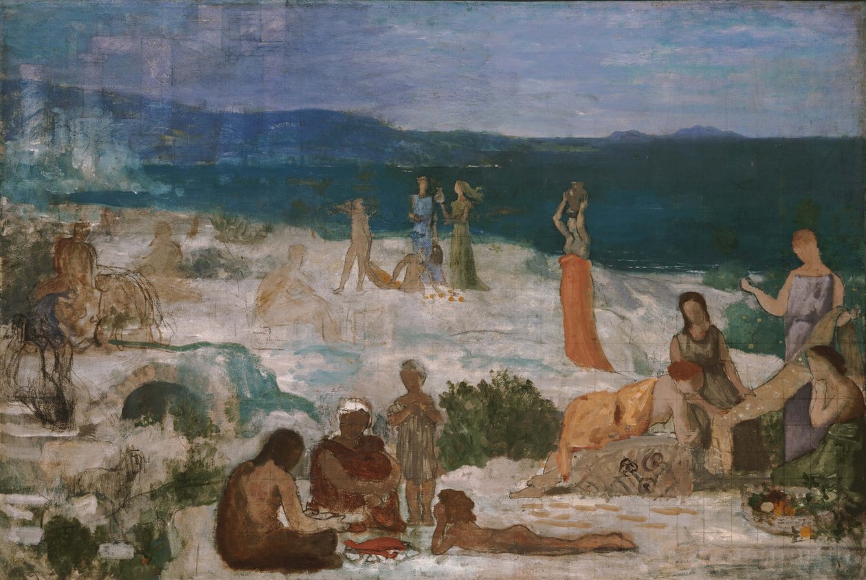 Massilia, colônia grega de Pierre Puvis de Chavannes