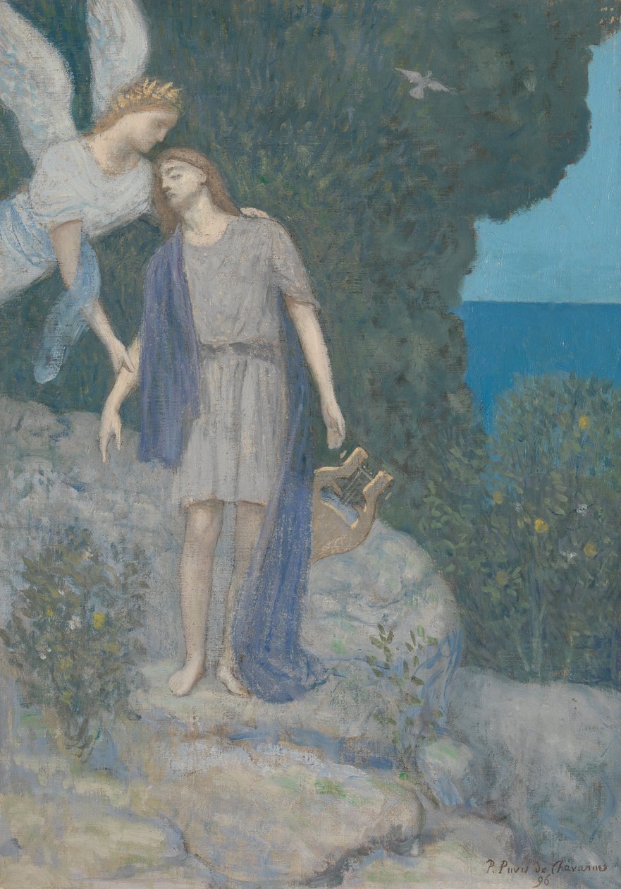 O poeta de Pierre Puvis de Chavannes