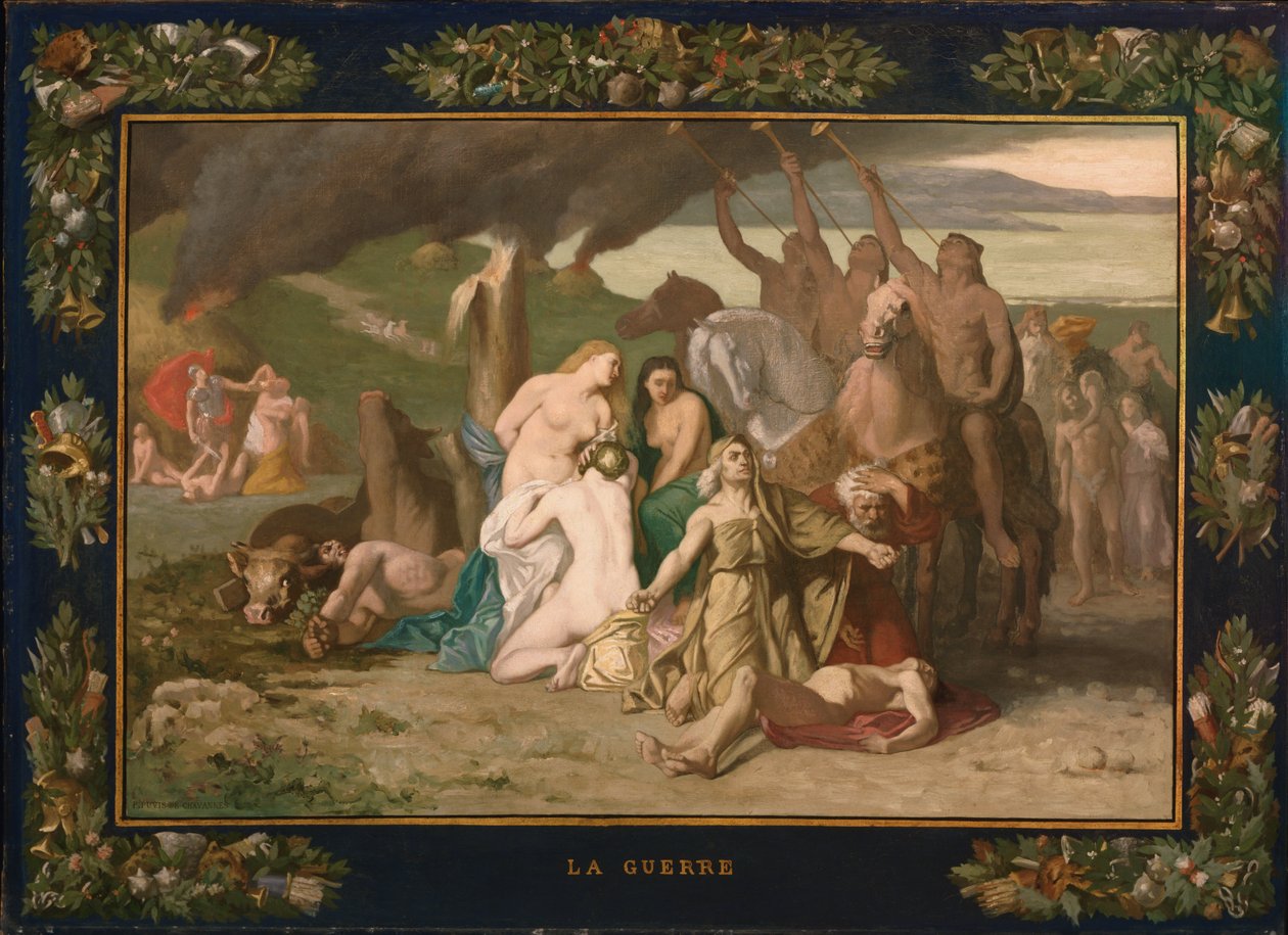 Guerra de Pierre Puvis de Chavannes