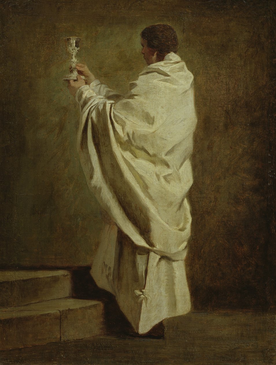 Diácono segurando um cálice, c.1743-47 de Pierre Subleyras