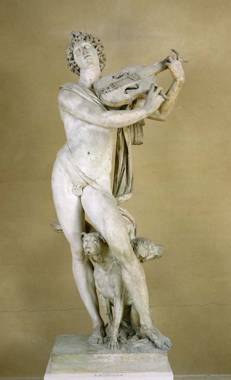 Orfeu, 1598 (mármore) de Pierre de Francheville or Franqueville