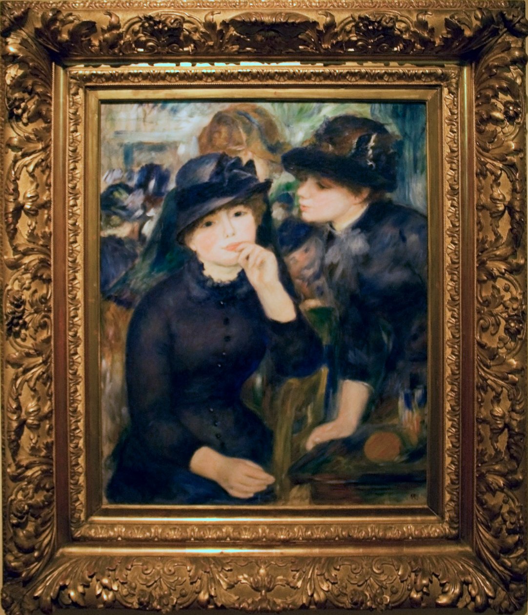 Garotas em blackn de Pierre Auguste Renoir