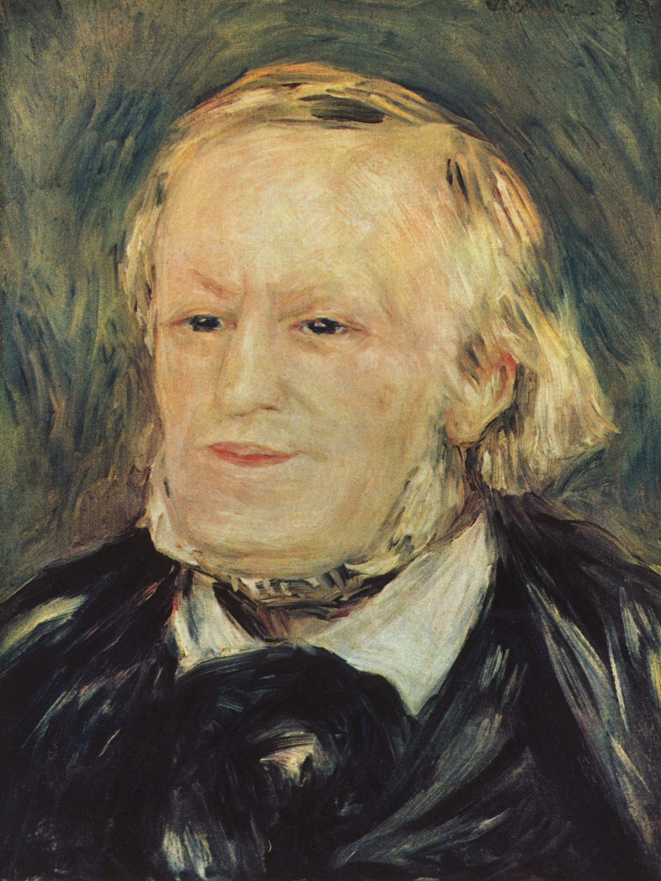 Retrato de Richard Wagnern de Pierre Auguste Renoir