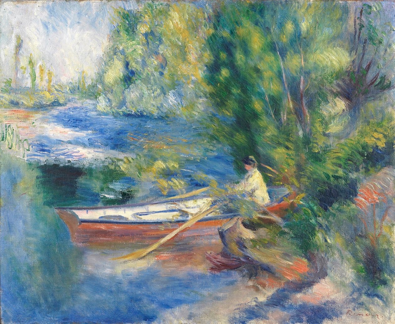 Na borda do Eaun de Pierre Auguste Renoir