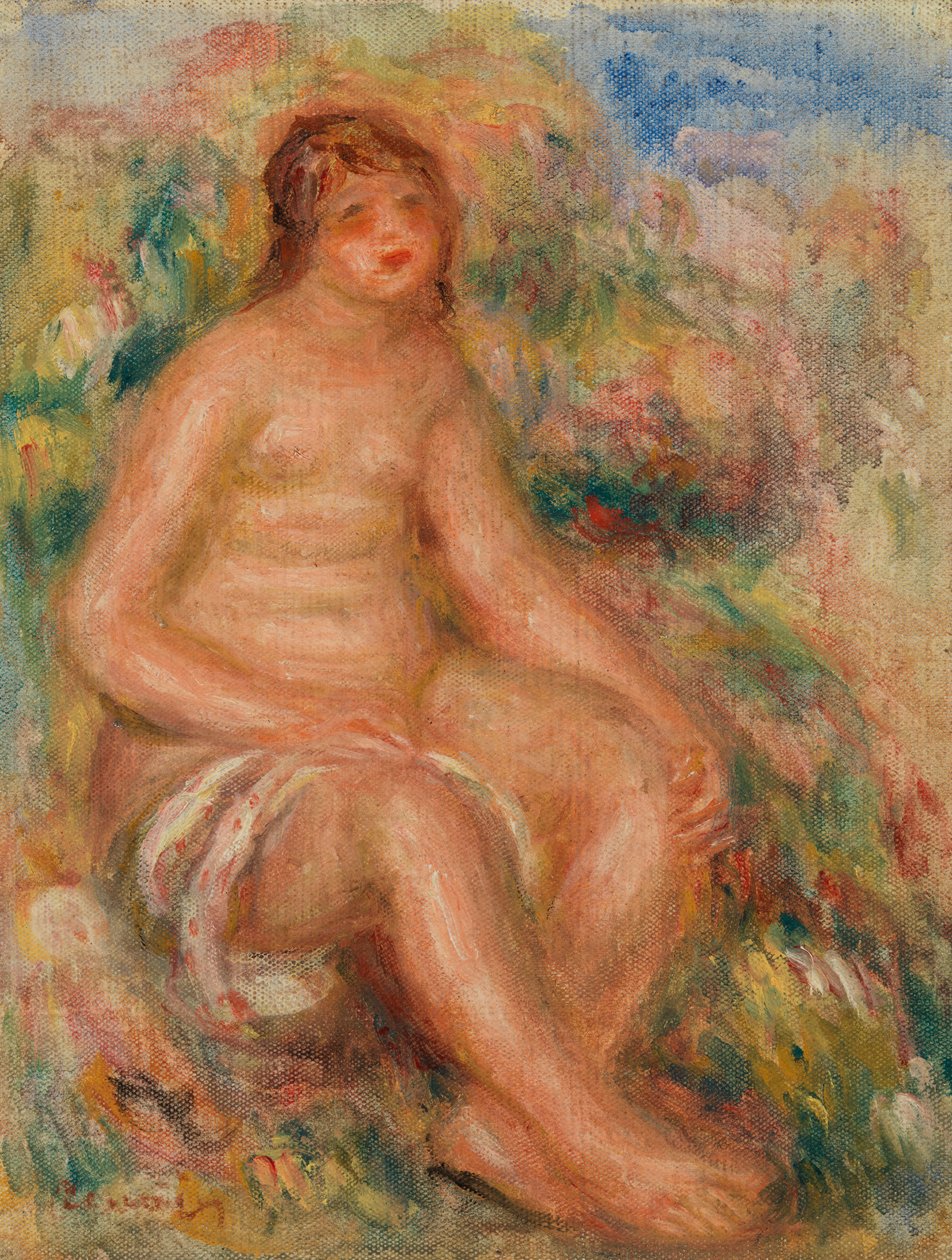 Banhista de Pierre Auguste Renoir