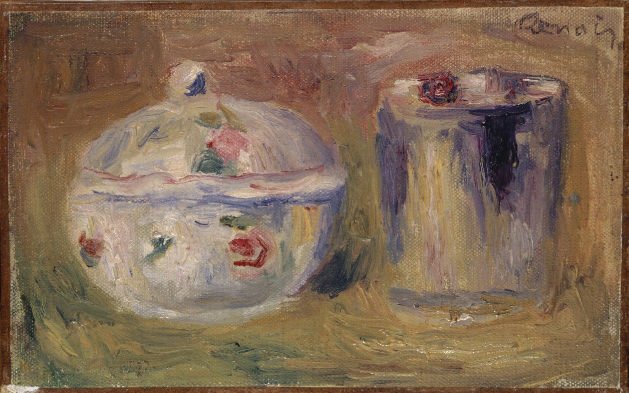 Açucareiro e copo, c.1900 de Pierre Auguste Renoir