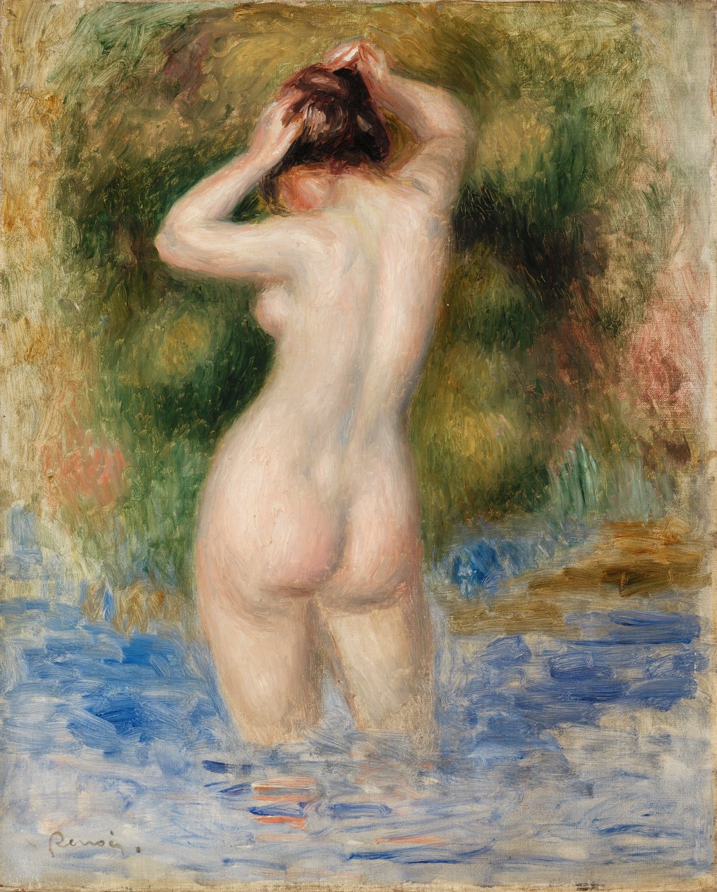 Banhista de Pierre-Auguste Renoir