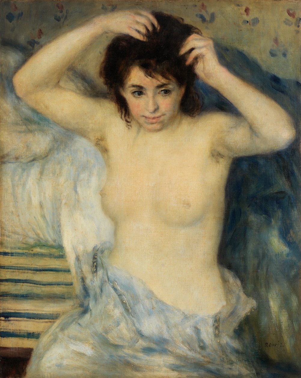 Antes do banho (Avant le bain) de Pierre-Auguste Renoir