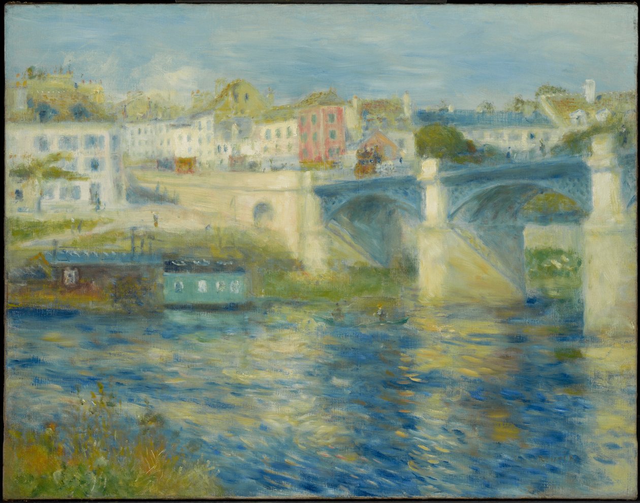 Ponte em Chatou de Pierre-Auguste Renoir