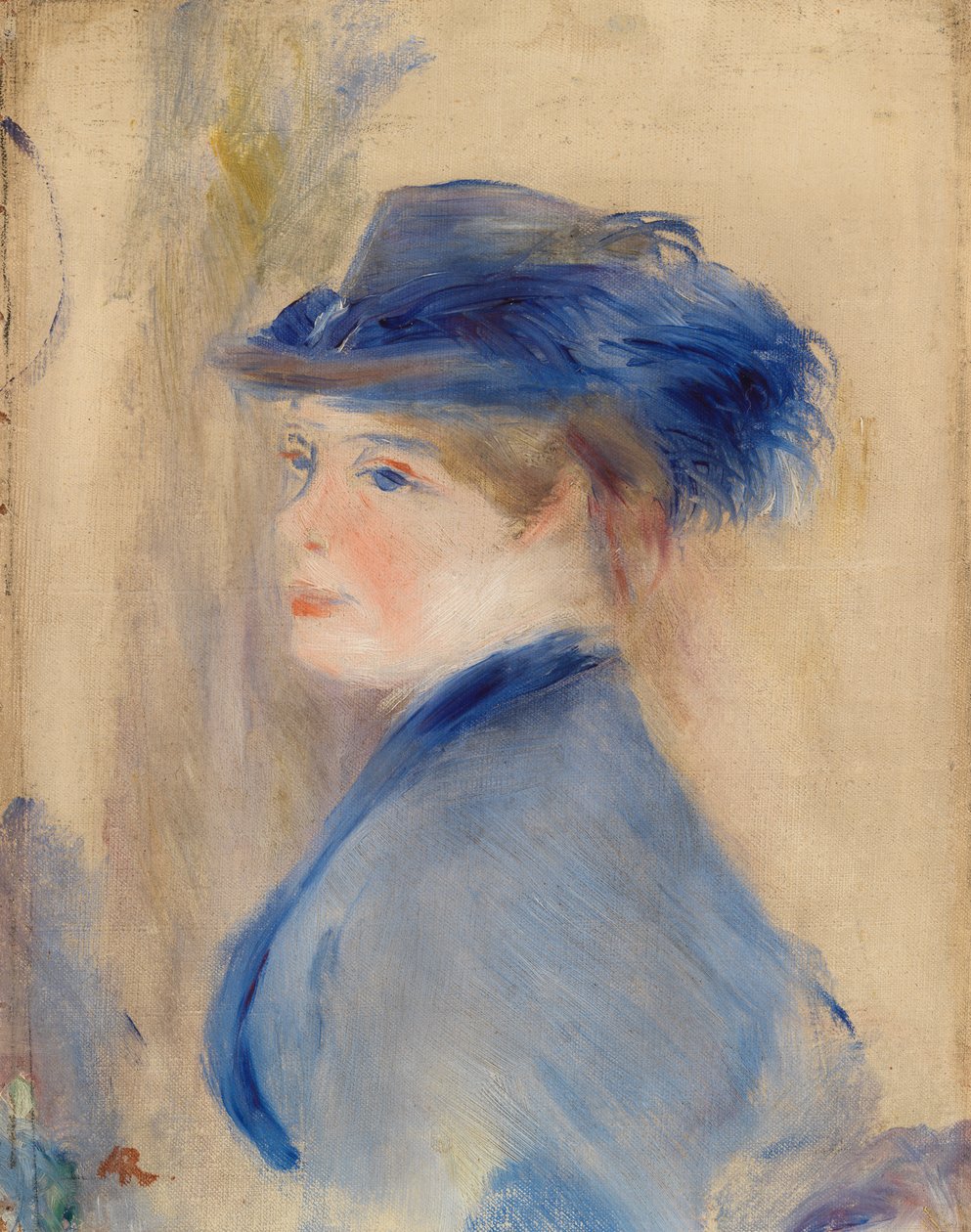 Busto de Mulher (Buste de femme) de Pierre-Auguste Renoir