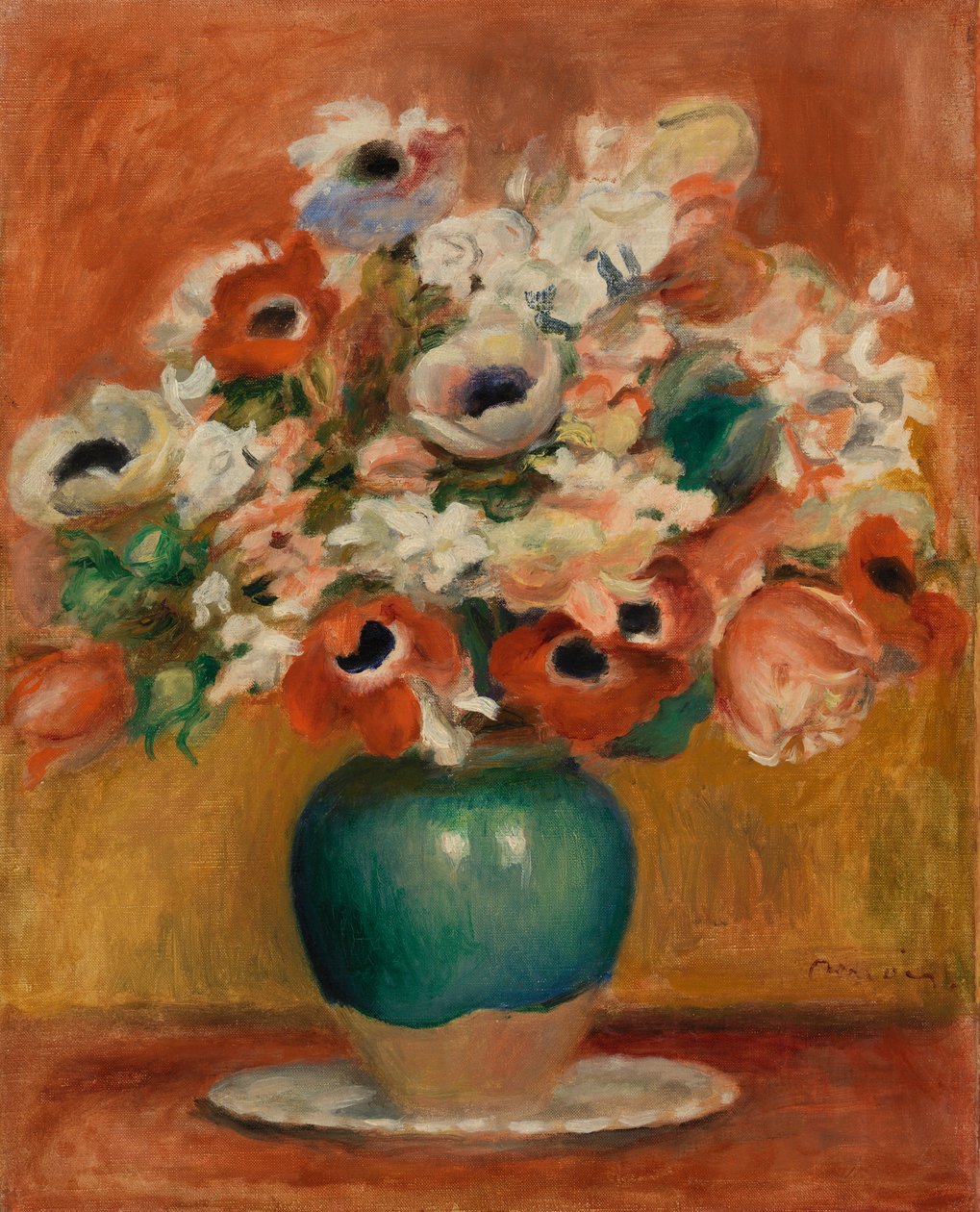 Flores de Pierre-Auguste Renoir