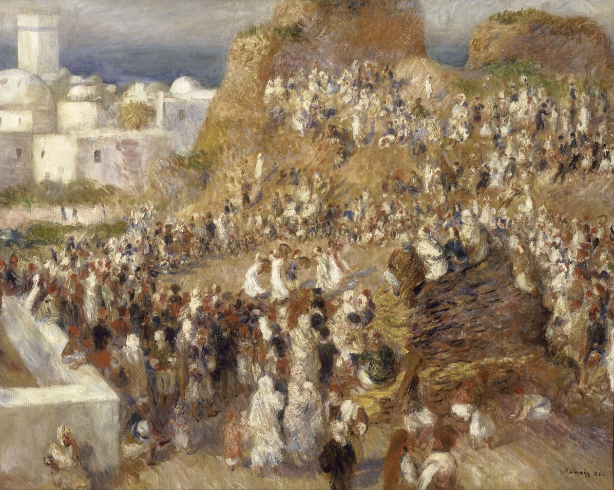 A mesquita de Pierre-Auguste Renoir