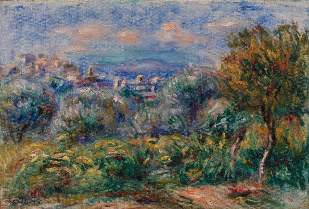 Paisagem de Pierre-Auguste Renoir