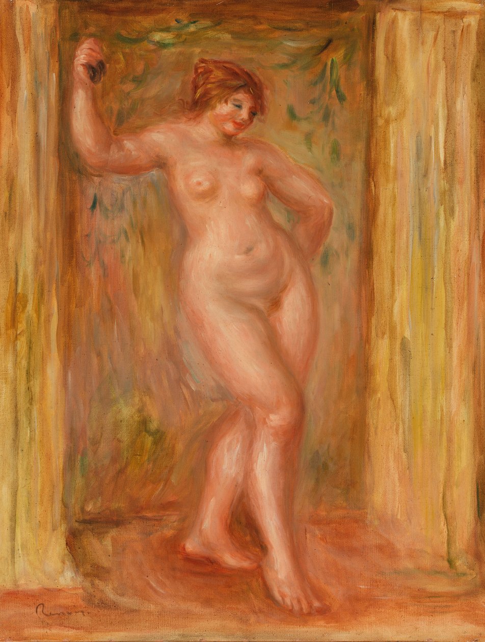 Nua com Castanets de Pierre-Auguste Renoir
