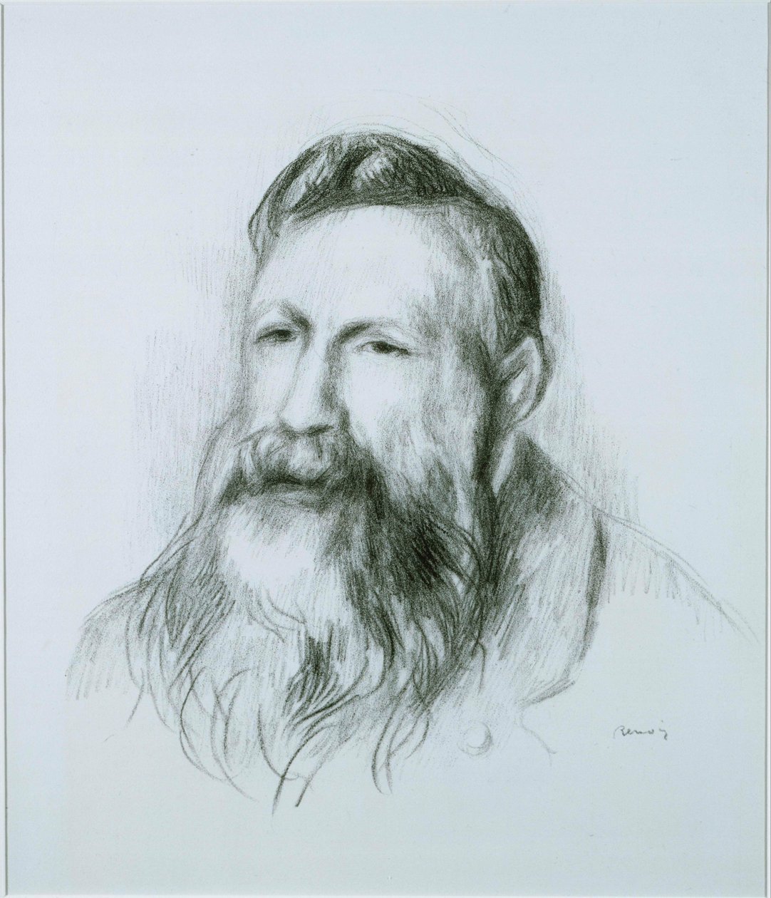 Retrato de Rodin de Pierre-Auguste Renoir