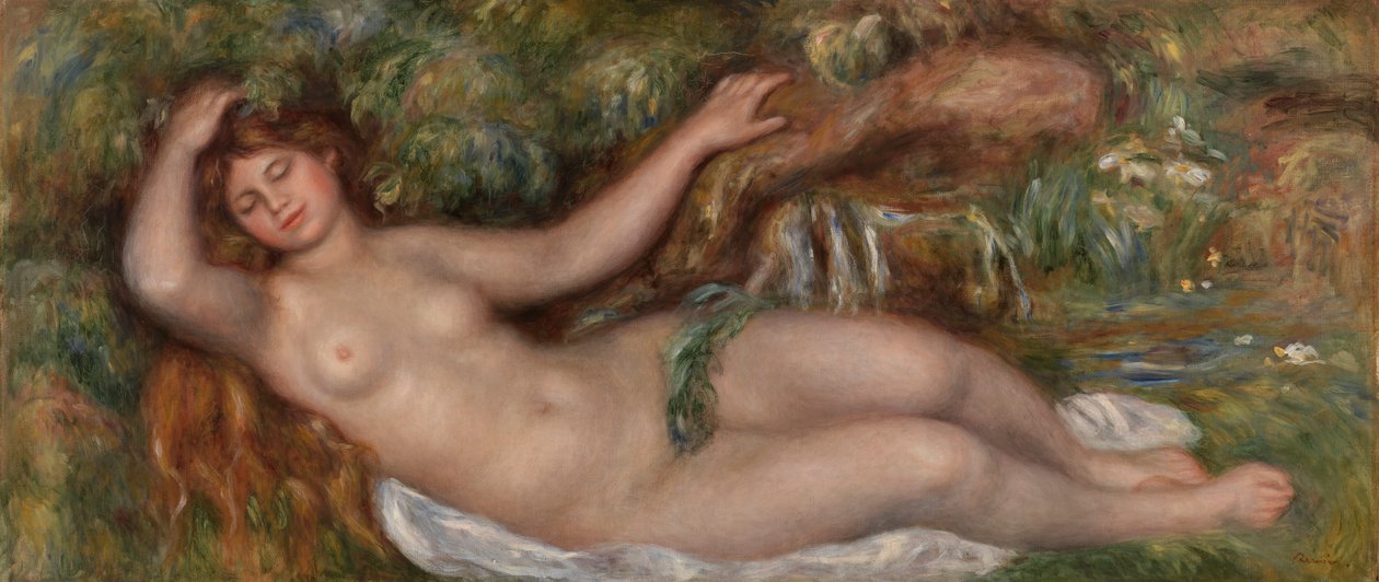 Nu recortado de Pierre-Auguste Renoir