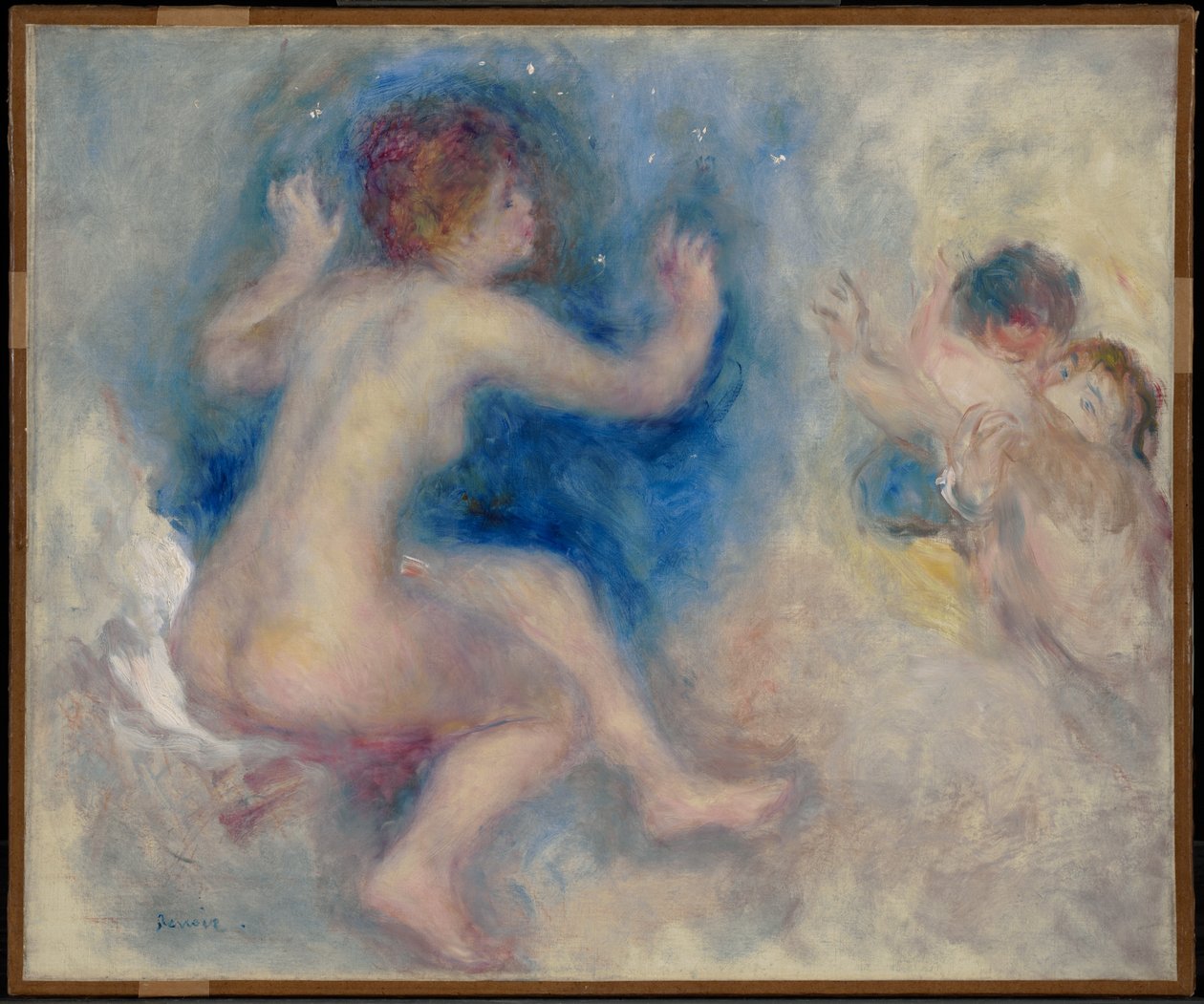 Estudo para «Cena de Tannhäuser de Wagner, terceiro ato» de Pierre-Auguste Renoir
