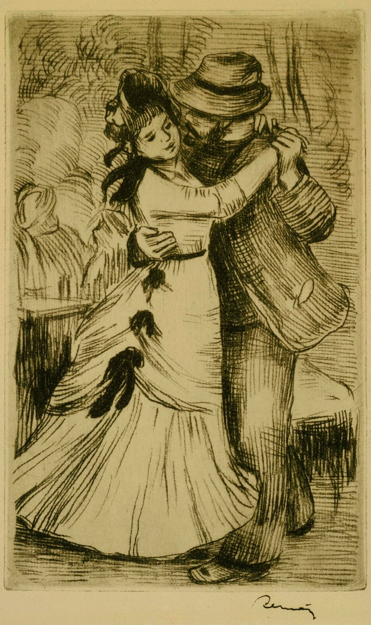 A Dança no Campo de Pierre-Auguste Renoir