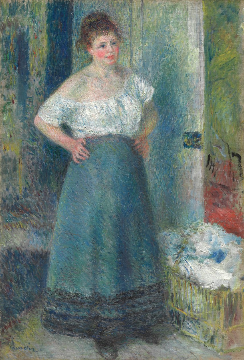 A Lavadeira de Pierre-Auguste Renoir
