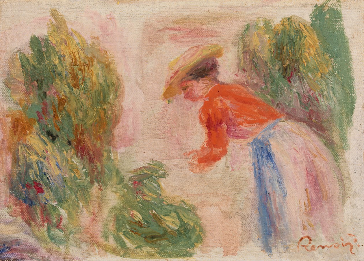Flores de Reunião de Mulheres de Pierre-Auguste Renoir