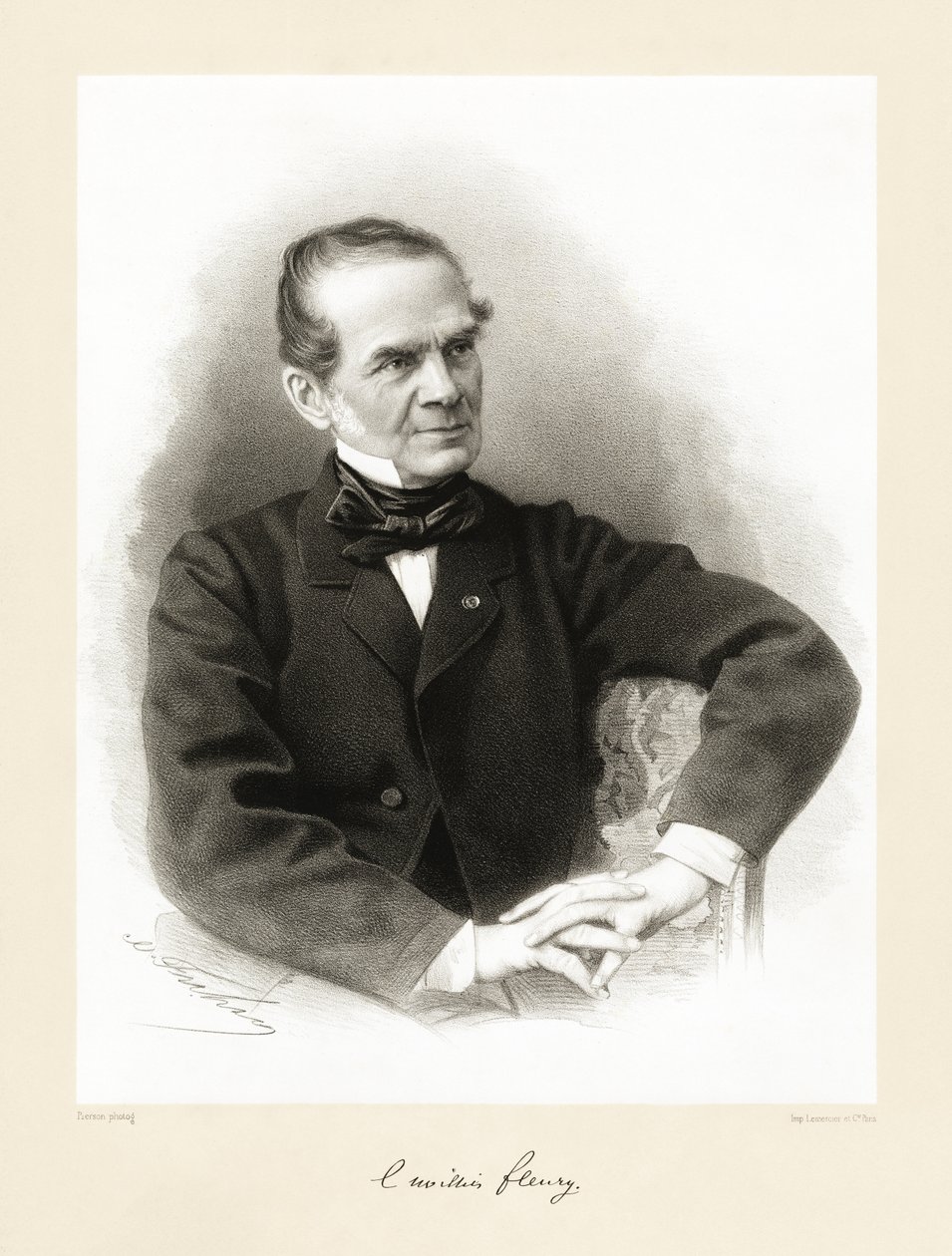 Alfred Auguste Cuvillier-Fleury, 1865-66 de Pierre Louis Pierson