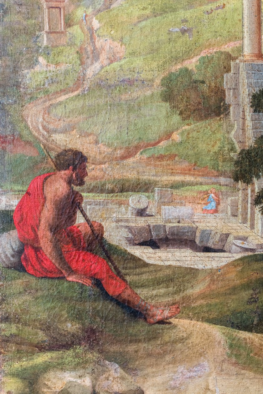 Paisagem com ruínas antigas de Pierre (1612-88) Lemaire