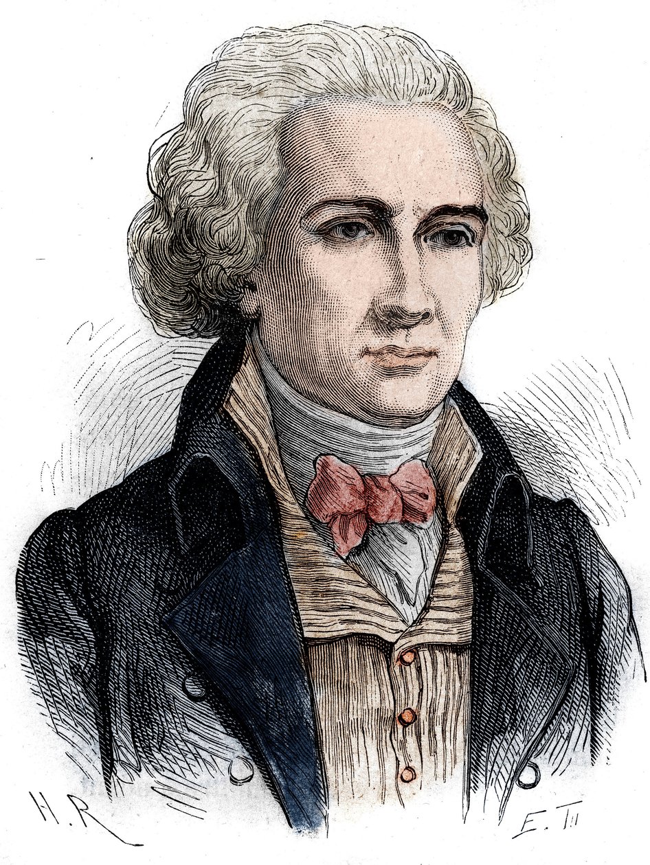 Retrato de Jean Etienne Marie Portalis. Jurista e político francês (1746 -1807) baseado na pintura de Pierre Gautherot. de Pierre (after) Gautherot