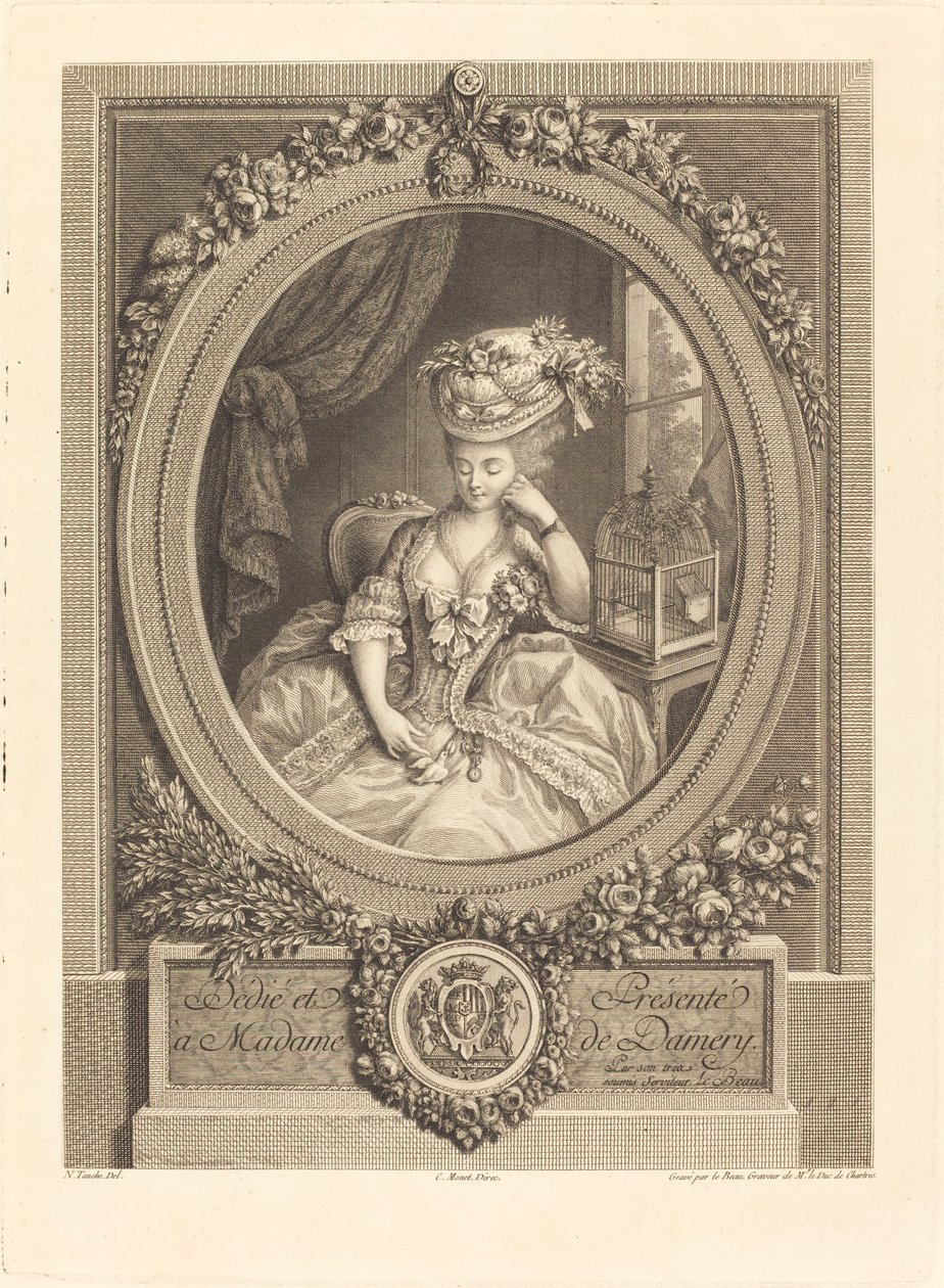 Os desejos nascentes de Pierre Adrien Le Beau after Nicolas Tanché