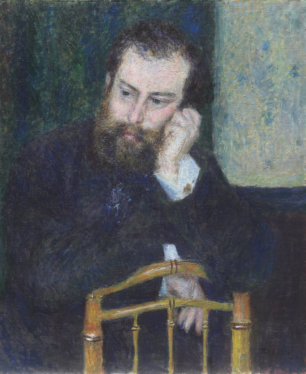 Alfred Sisley, 1876 de Pierre Auguste Renoir