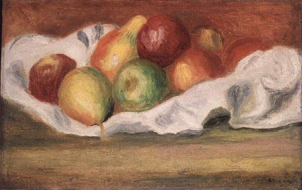 Maçãs e Pêras de Pierre Auguste Renoir