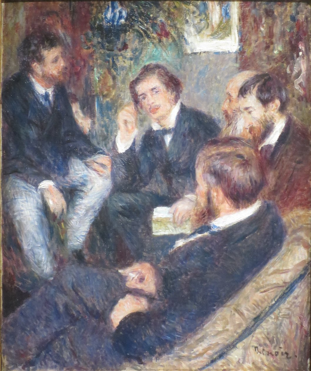 Em casa de Renoir, rue St. Georges de Pierre Auguste Renoir