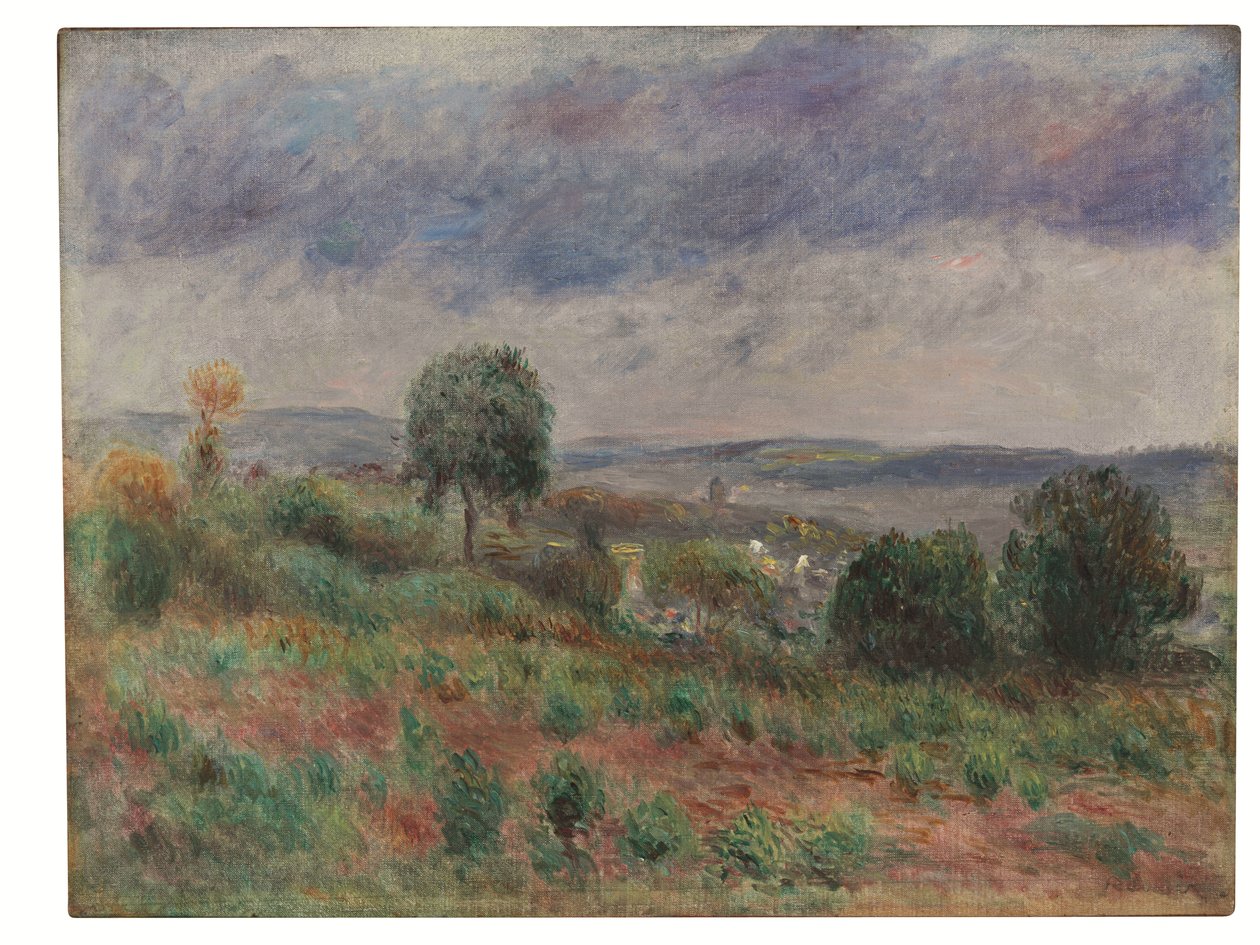 Auvers-sur-Oise, c. 1901 (óleo sobre tela) de Pierre Auguste Renoir