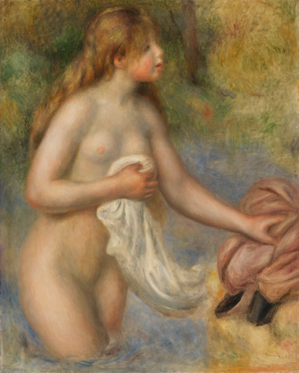 Banhista de Pierre Auguste Renoir