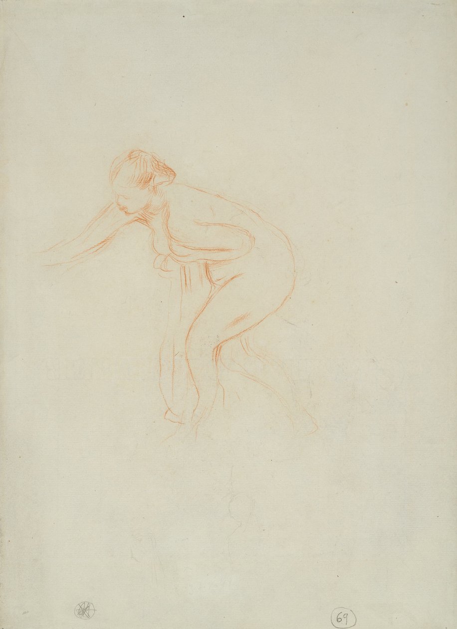 Banhista de Pierre Auguste Renoir