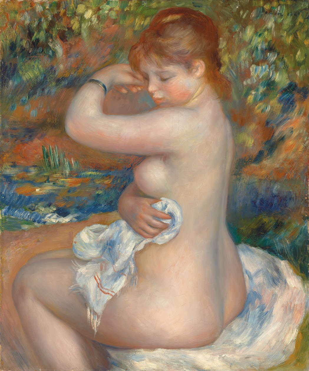 Banhista; Baigneuse de Pierre Auguste Renoir