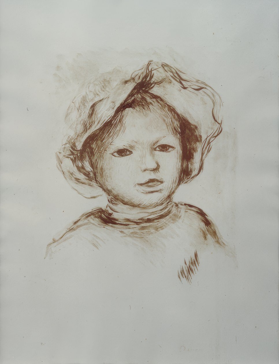 Retrato Pierre Renoir de Pierre Auguste Renoir