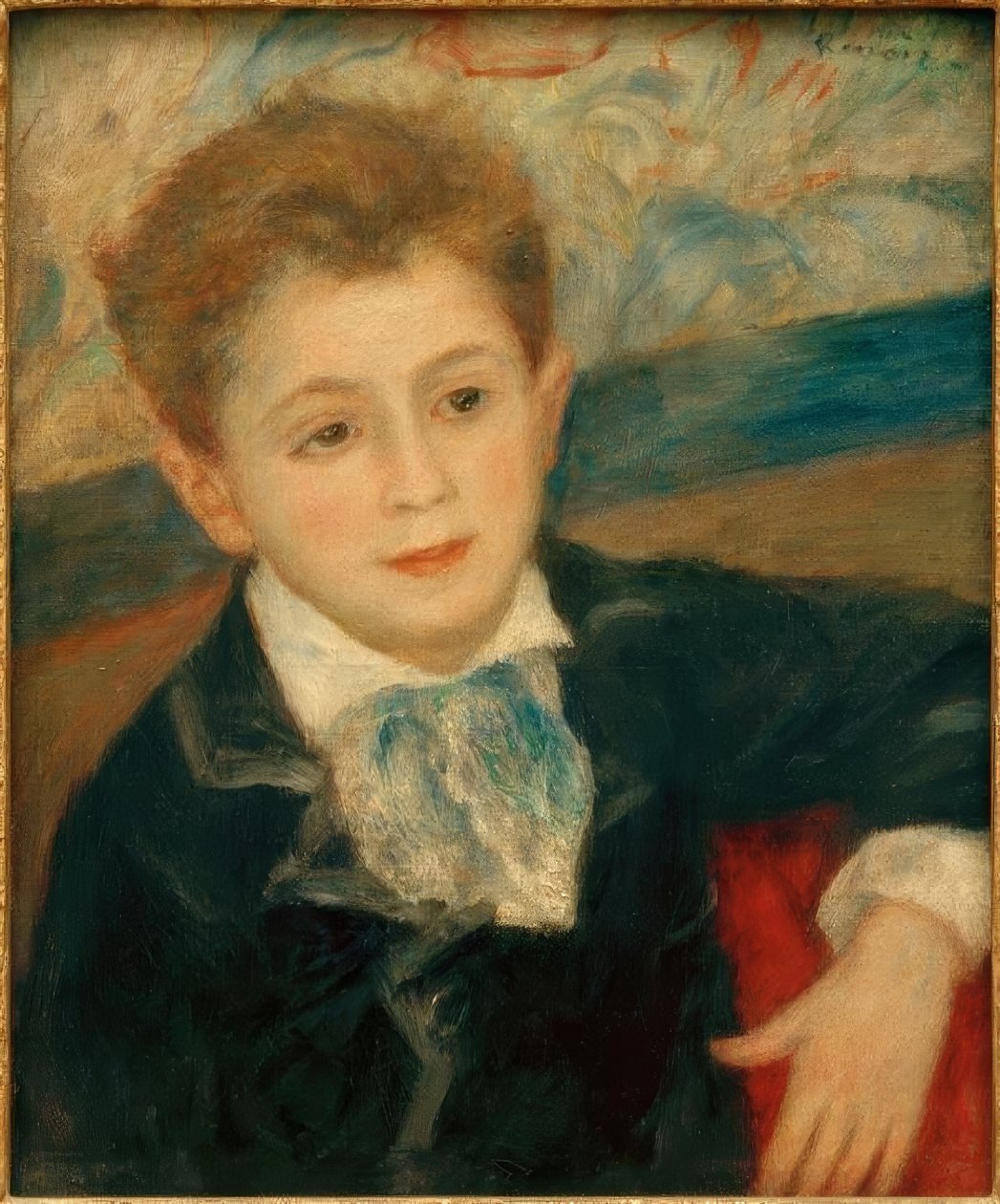 Retrato de Paul Meunier, filho de Murer de Pierre Auguste Renoir
