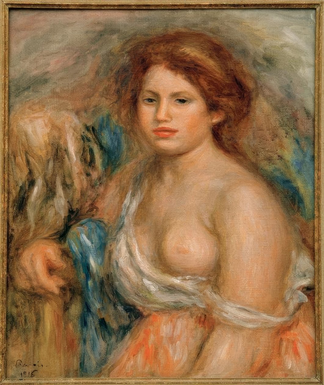 Brustbildnis de Pierre Auguste Renoir