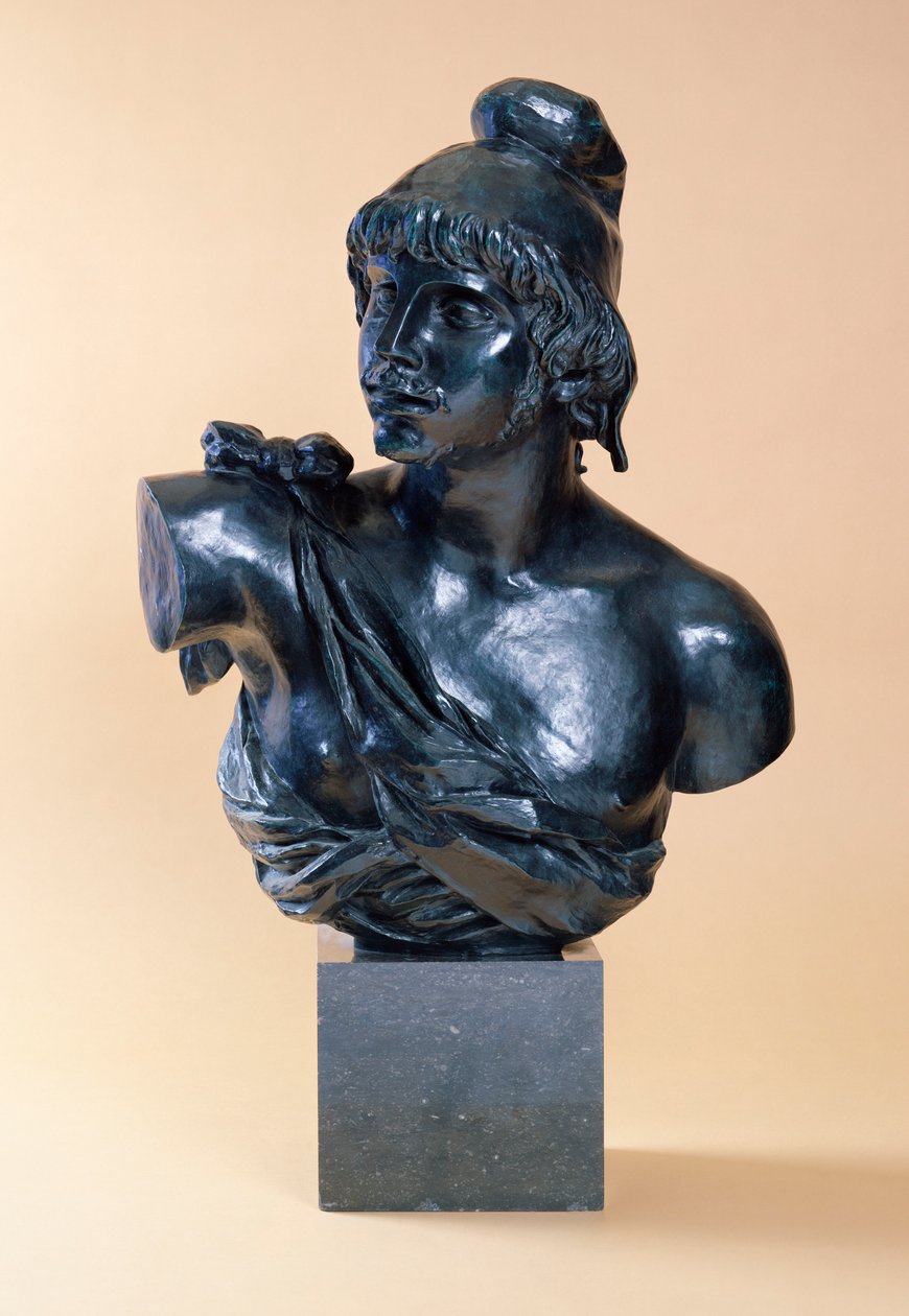 Busto de Paris com barba, 1915 de Pierre Auguste Renoir