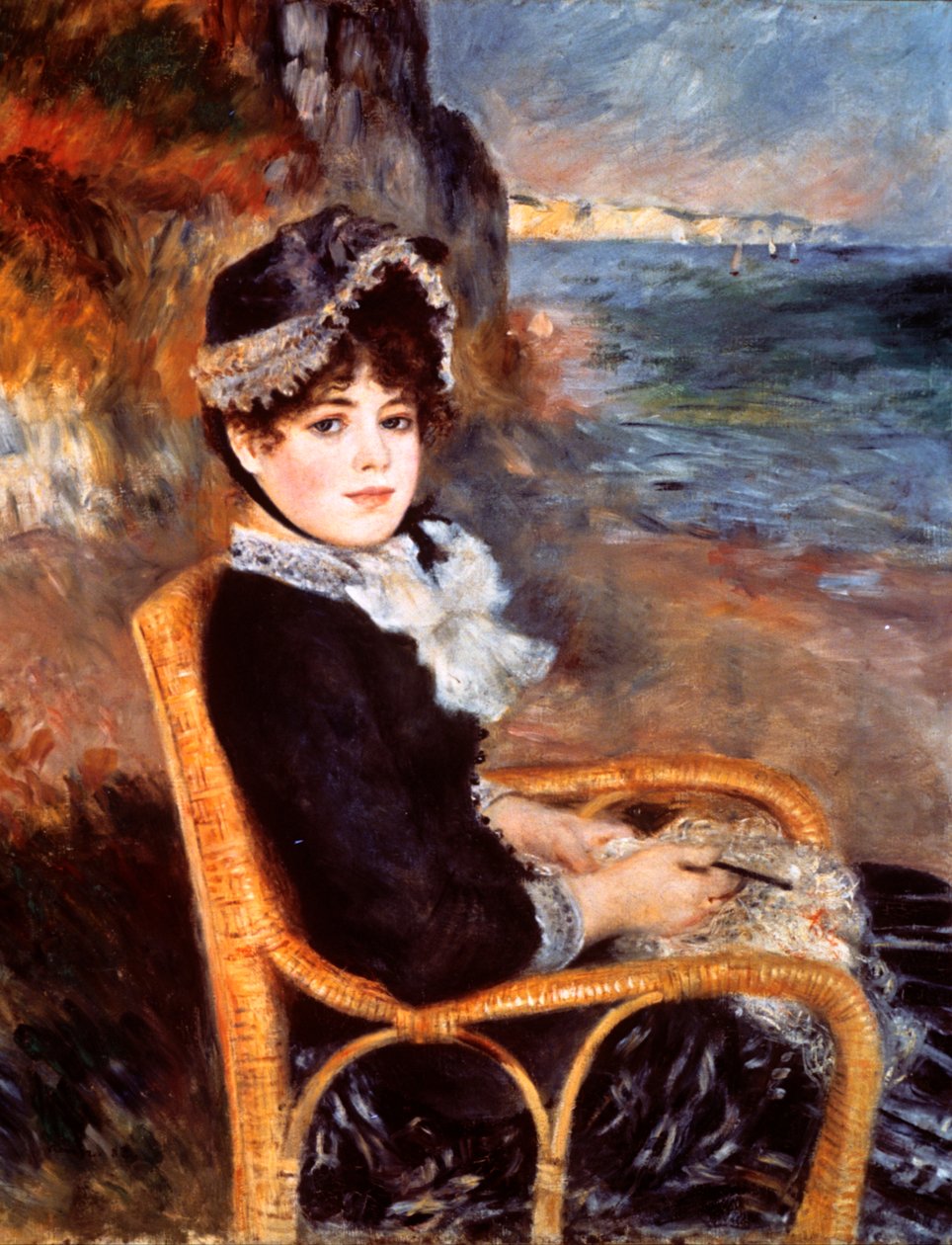 À beira-mar, 1883 de Pierre Auguste Renoir