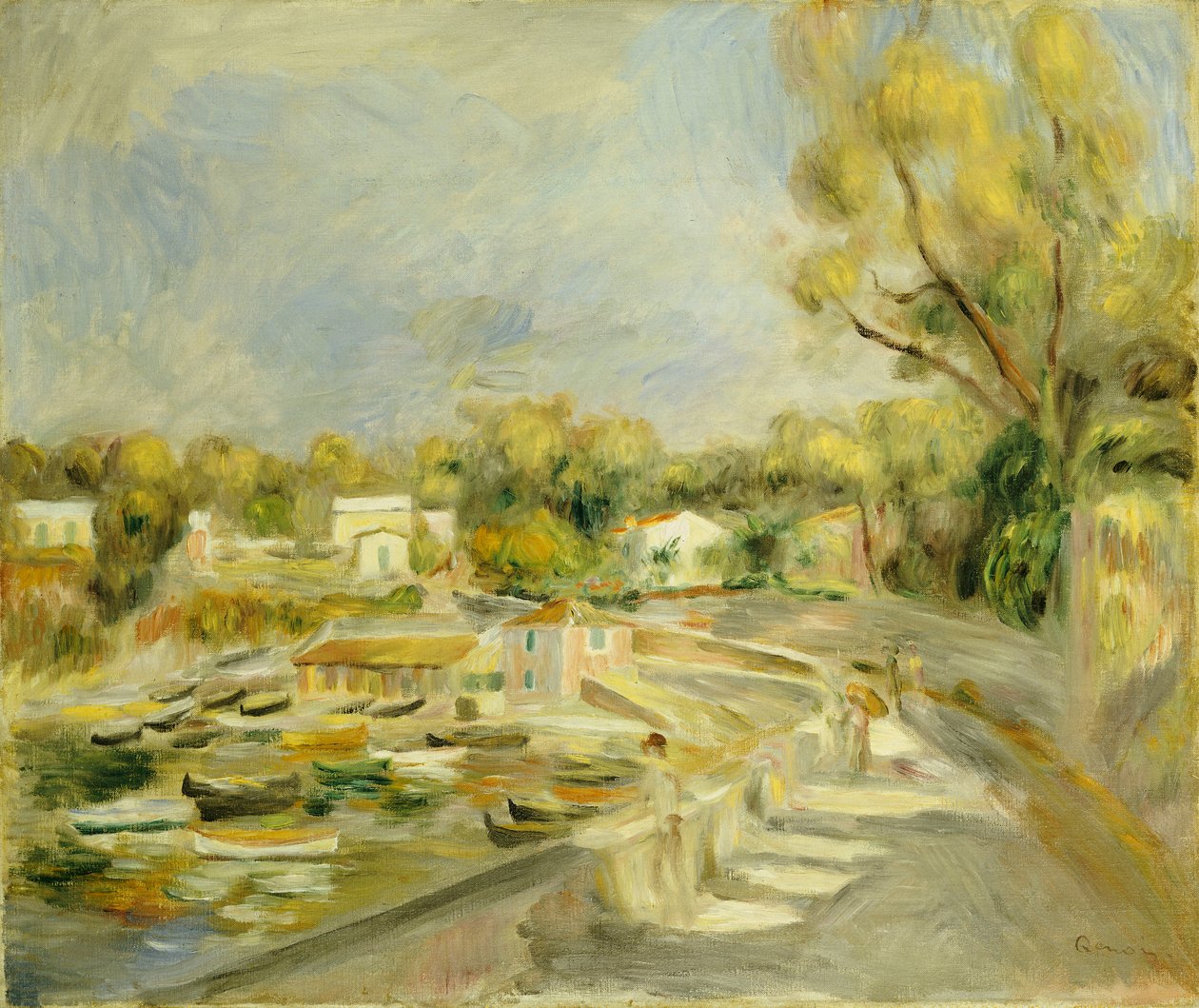 Campo de Cagnes de Pierre Auguste Renoir