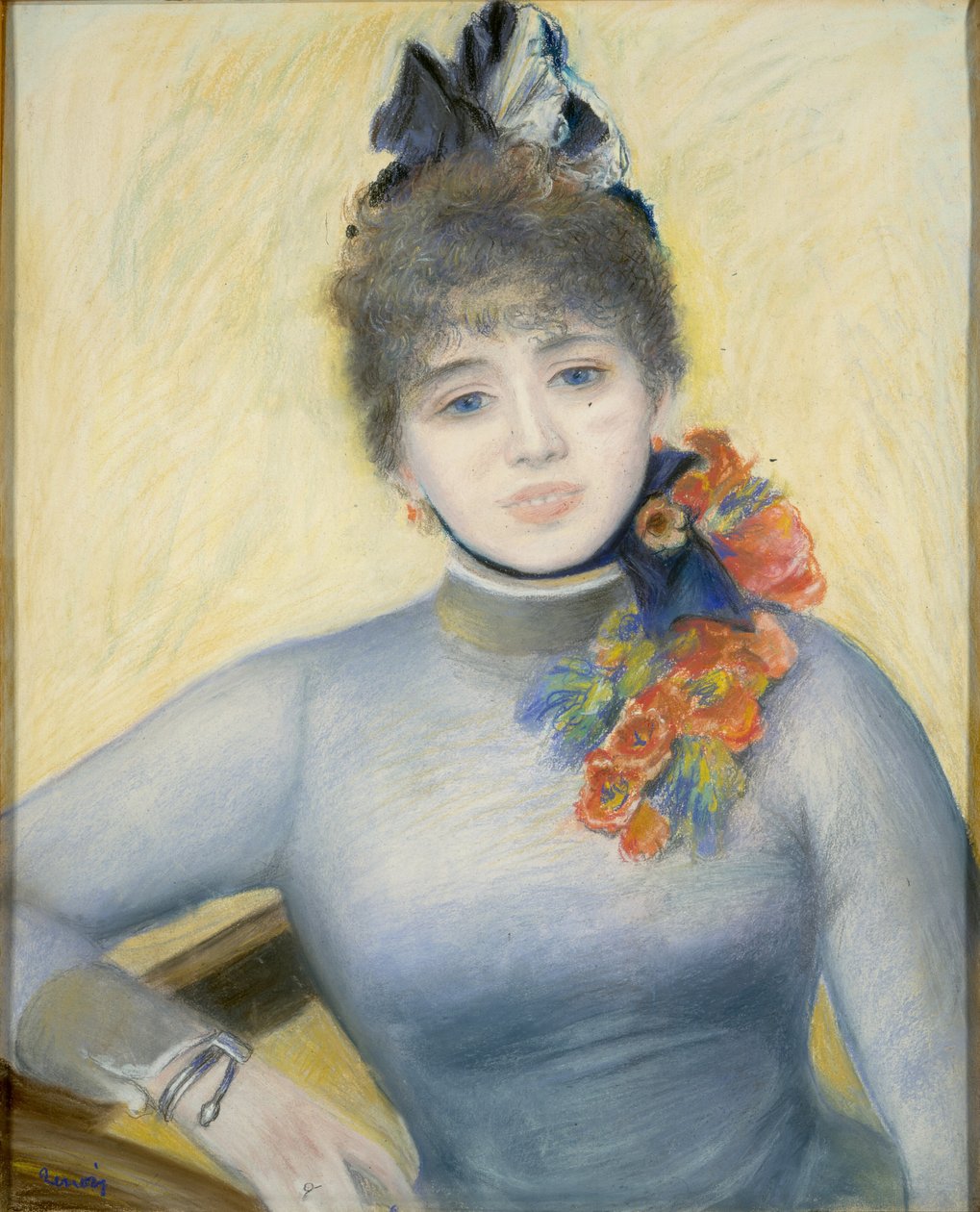 Caroline Rémy Séverine, c. 1885. de Pierre Auguste Renoir