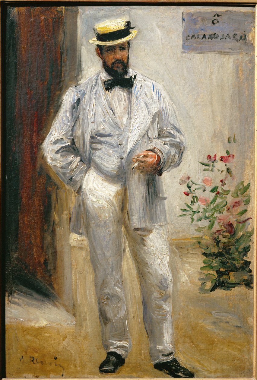 Charles Le Coeur (óleo sobre tela) de Pierre Auguste Renoir