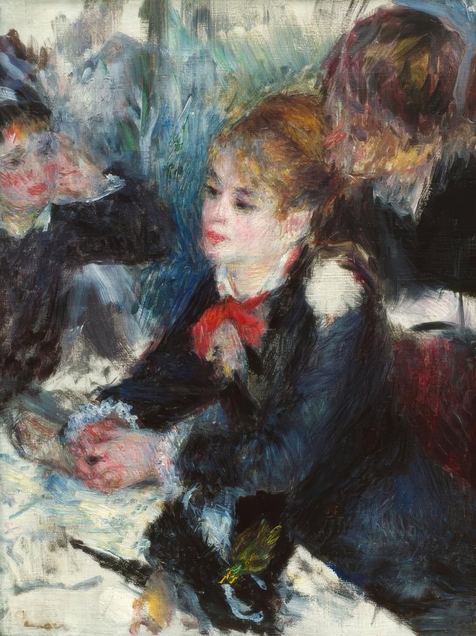No moleiro de Pierre Auguste Renoir