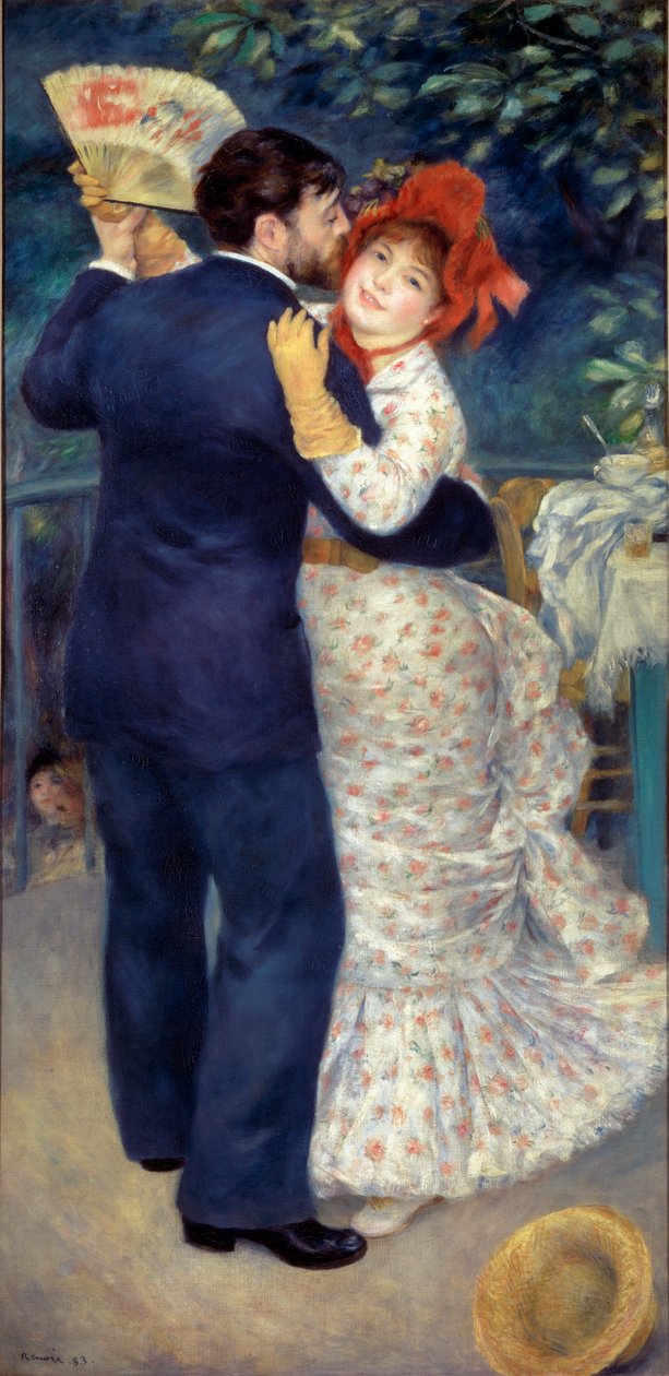 Dança country de Pierre Auguste Renoir