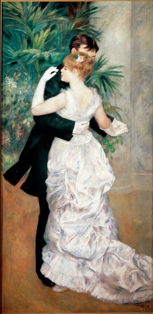 Dançando na Cidade de Pierre Auguste Renoir