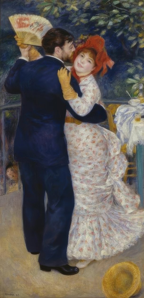 Dança no campo de Pierre Auguste Renoir