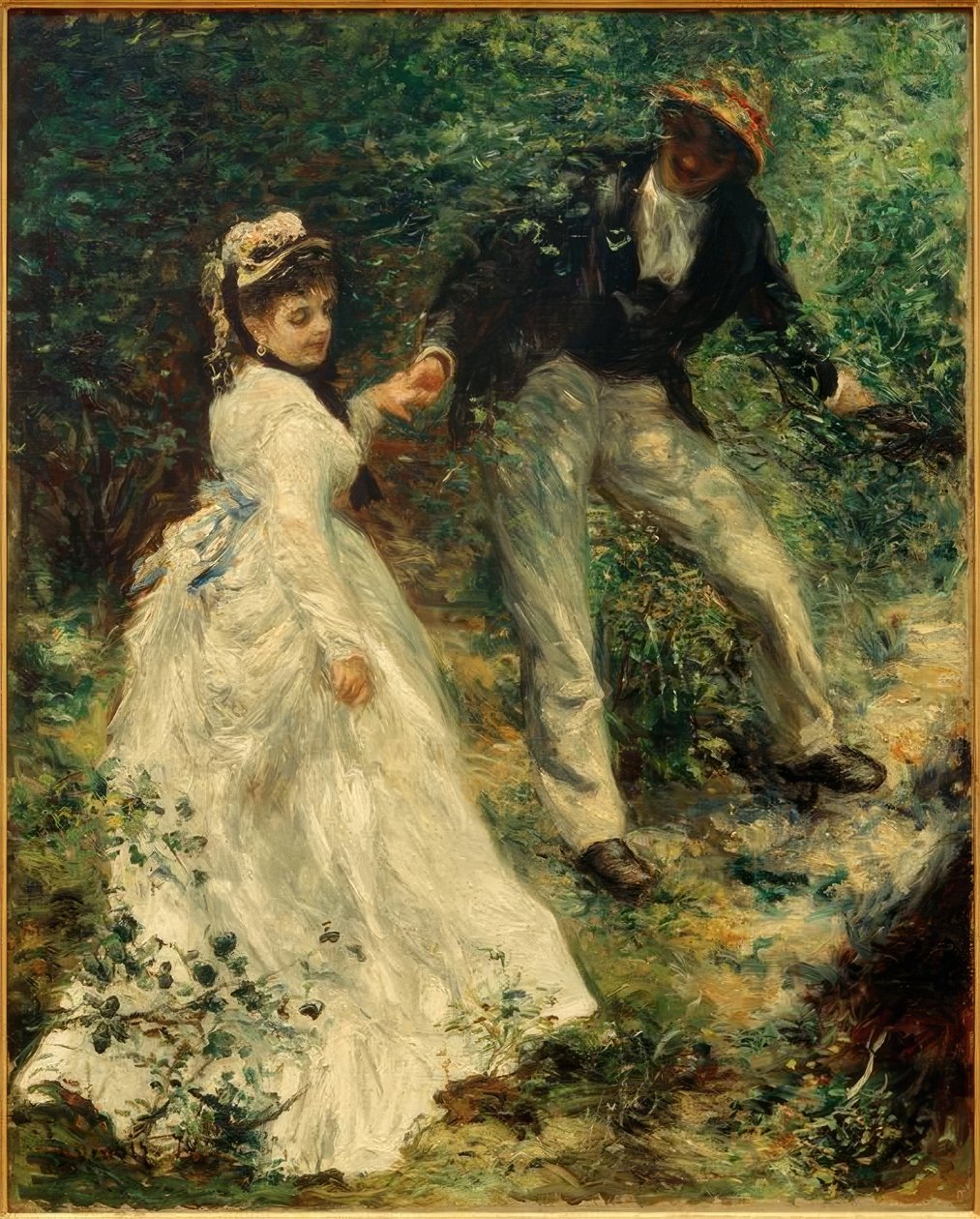 A caminhada de Pierre Auguste Renoir